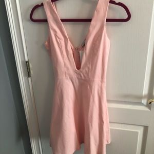 Low Cut Skater Dress